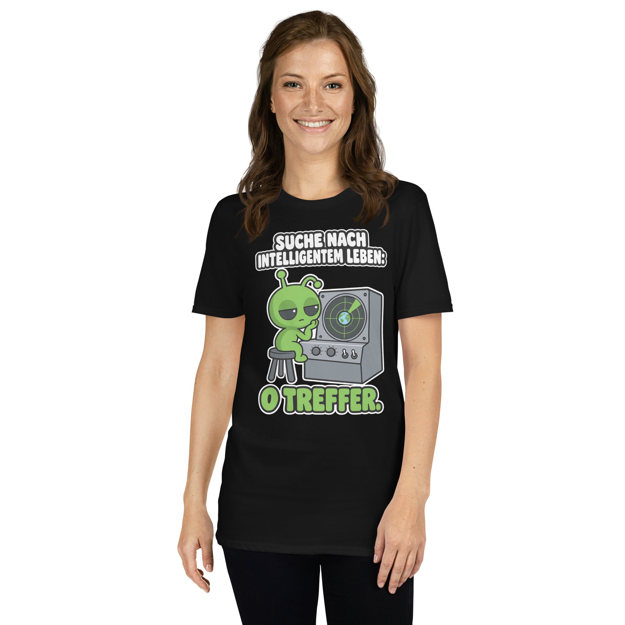 Suche nach intelligentem Leben: 0 Treffer – Alien T-Shirt in Black