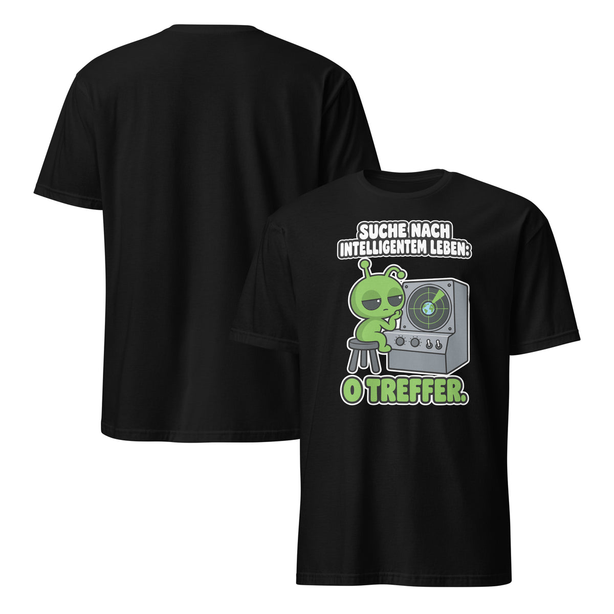 Suche nach intelligentem Leben: 0 Treffer – Alien T-Shirt in Black